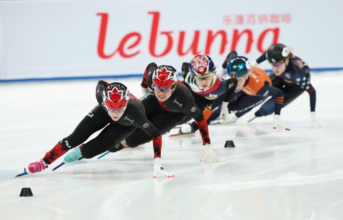 The Châteauguay Sun | Speed ​​skating: Danaé Blais wins her first solo gold medal