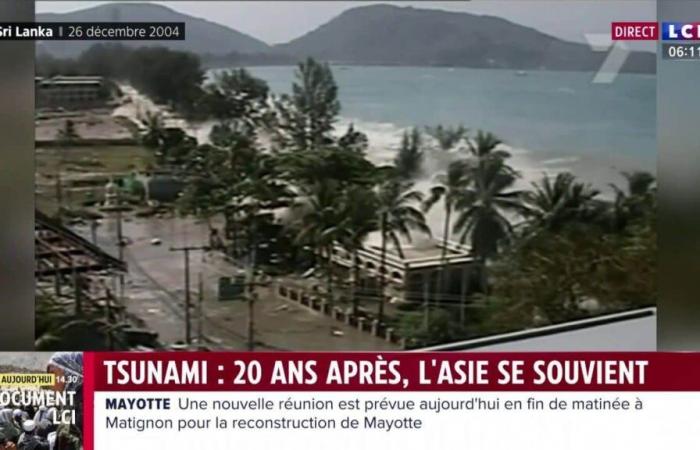 It was in 2004… The terrible tsunami in Southeast Asia