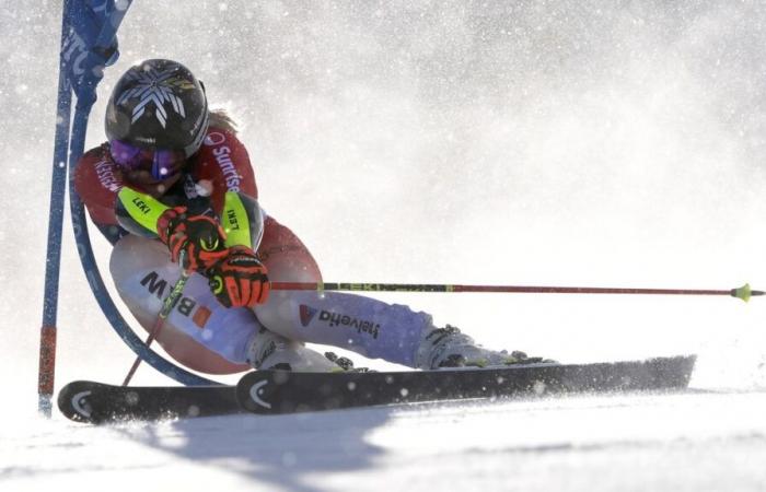 The women’s giant slalom in Semmering live and in the stream