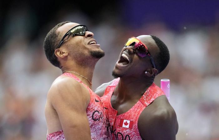 A distinction for the Canadian men’s sprint relay