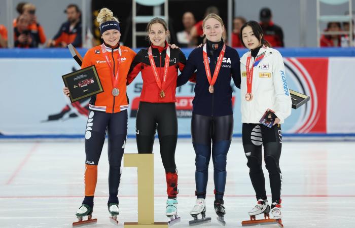 The Châteauguay Sun | Speed ​​skating: Danaé Blais wins her first solo gold medal