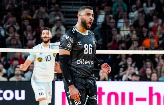 the last one full of emotions from Earvin Ngapeth in Poitiers