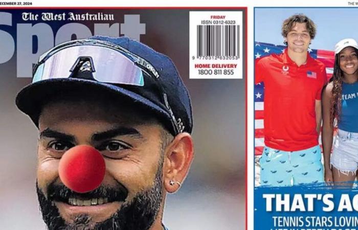 From ‘GOAT’ to ‘Clown Kohli’: Aussie media goes all out against Virat Kohli after ‘bumping into’ Sam Konstas