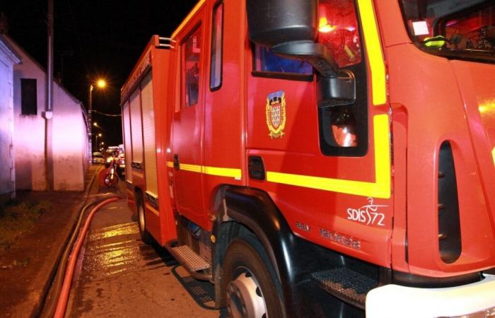 A house fire broke out in this town in northern Sarthe, 20 firefighters mobilized