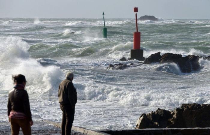 Weather report. Strong gale for the New Year in Normandy, before a sharp cooling