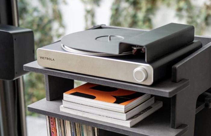 This Victrola brand vinyl turntable is perfect if you have several Sonos speakers