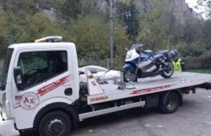 his dream motorcycle sent to the pound