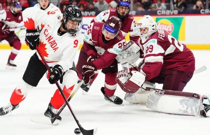 No panic at Junior Team Canada, after its defeat against Latvia