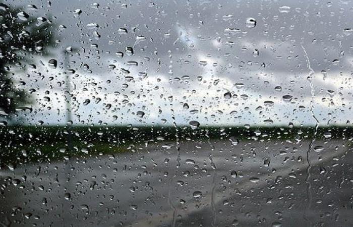 Sunday weather: rain and thundershowers recorded