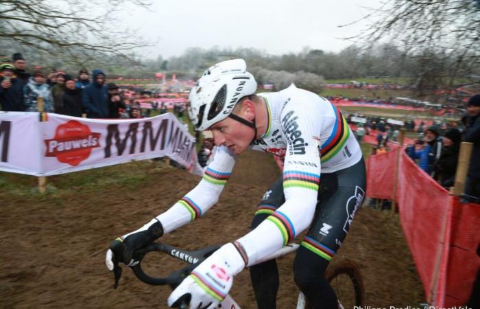 Mathieu Van der Poel, carried away by the crowd – News