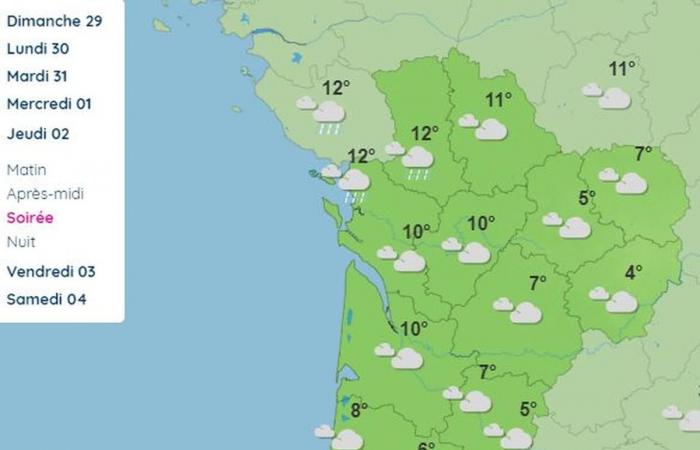 what weather should we expect for New Year’s Eve and the first days of 2025?