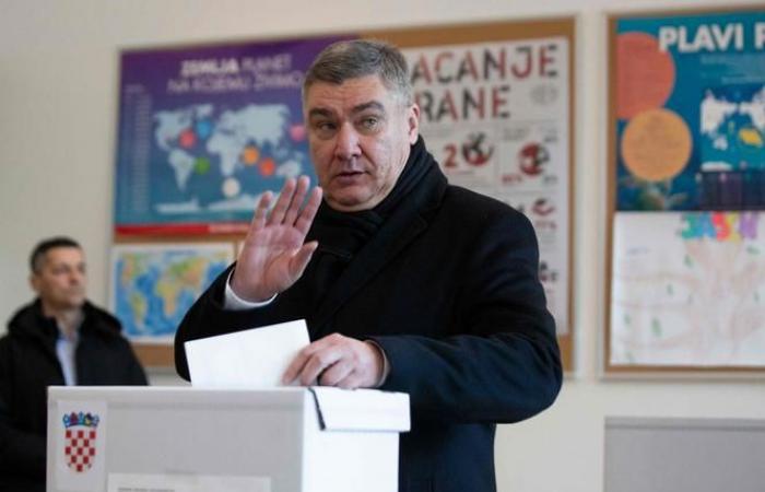 In Croatia, Zoran Milanovic in position to win the presidential election in the first round, according to an exit poll