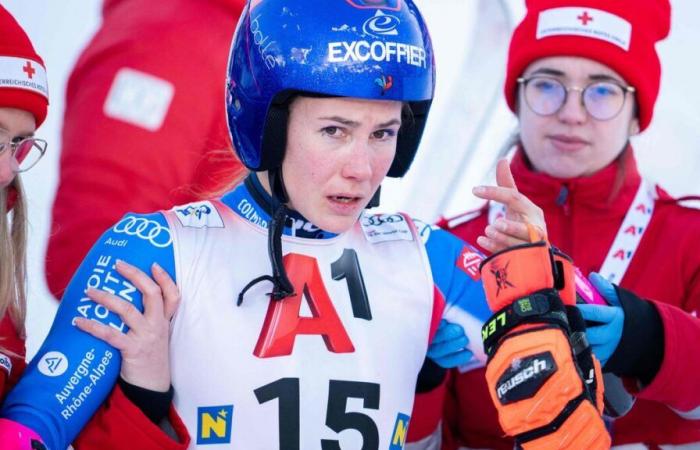 Alpine skiing: a scare and reassuring news for Frenchwoman Clara Direz