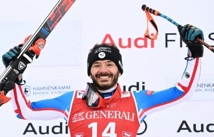 Cyprien Sarrazin is “awake and conscious” the day after his impressive fall in Bormio