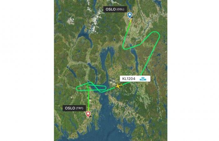 KLM flight makes emergency landing in Southern Norway due to malfunction