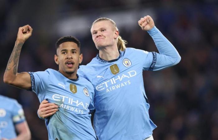 Manchester City ends a dark streak against promoted Leicester (2-0)