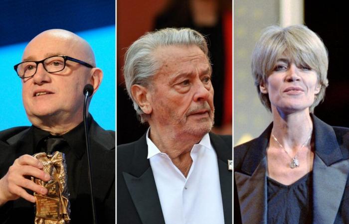 Michel Blanc, Alain Delon, Françoise Hardy… They left us in 2024