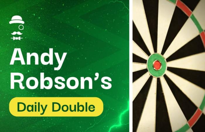 Andy Robson’s EVS Daily Darts Boosted Double