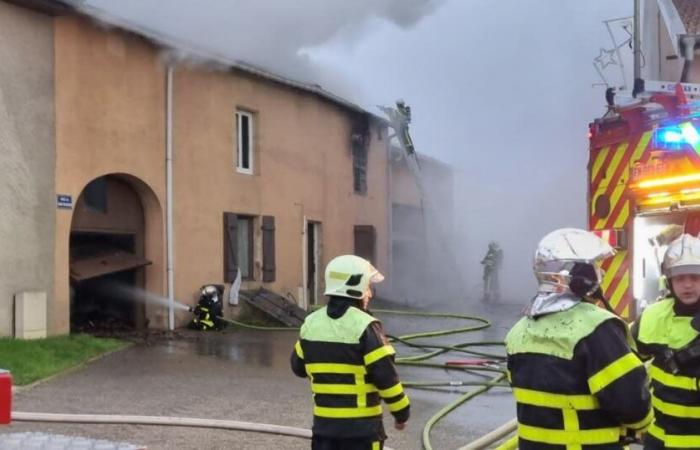 Meurthe-et-Moselle. He had moved in three months ago, his house caught fire in Saint-Remimont