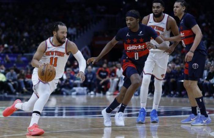 Jalen Brunson (55 points) and the Knicks do well in Washington • Basket USA