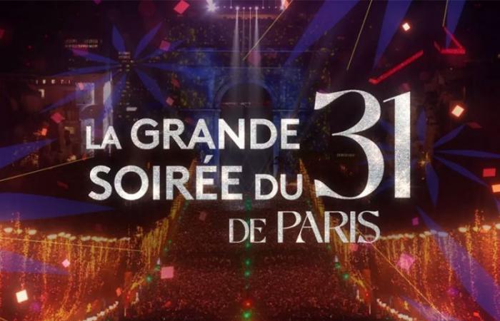 “La Grande Soirée of December 31 in Paris” on the Champs-Élysées Tuesday on France 2, the artists present