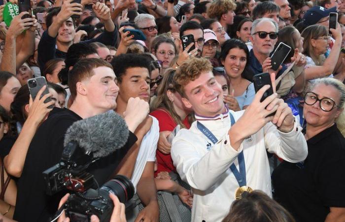 Léon Marchand: the star swimmer from Toulouse is the personality who most marked the French in 2024 (and Antoine Dupont is not far away)