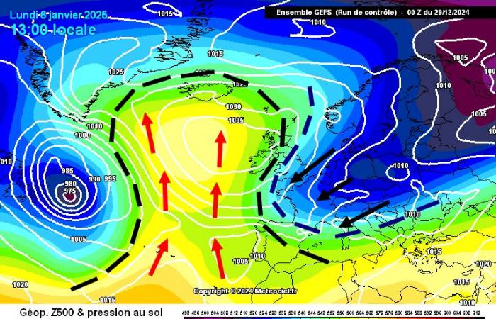 Is a cold snap expected for January 2025?