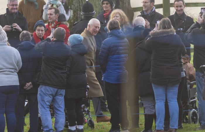 King Charles and Princess Anne make rare joint outing as they attend church in Sandringham