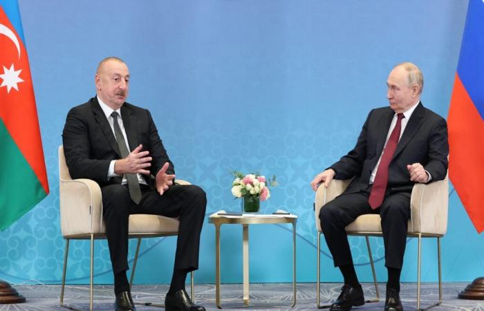 why the Azerbaijani president accuses Russia