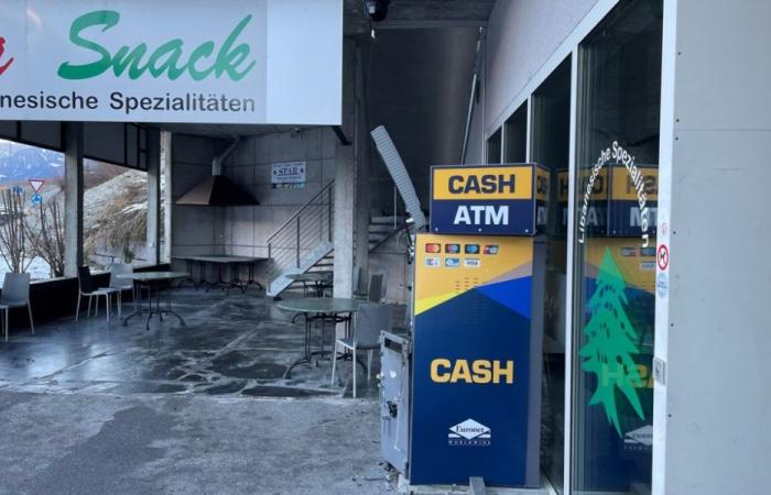 An unknown person blows up an ATM in Zizers (GR)