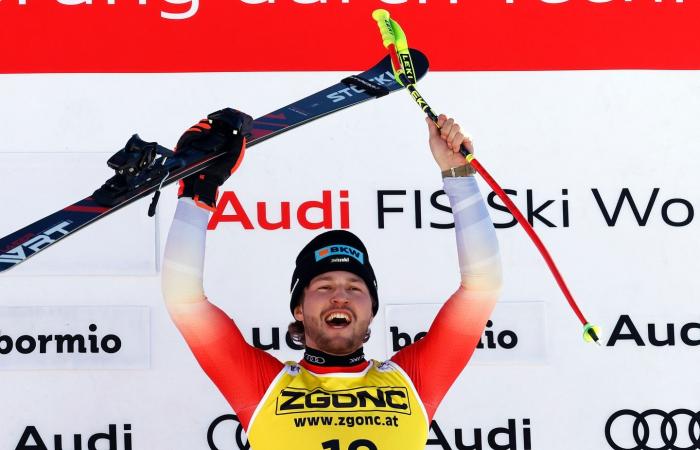 On the Monney: Young Swiss Skier Claims First Ever Victory & Podium at Bormio, Italy