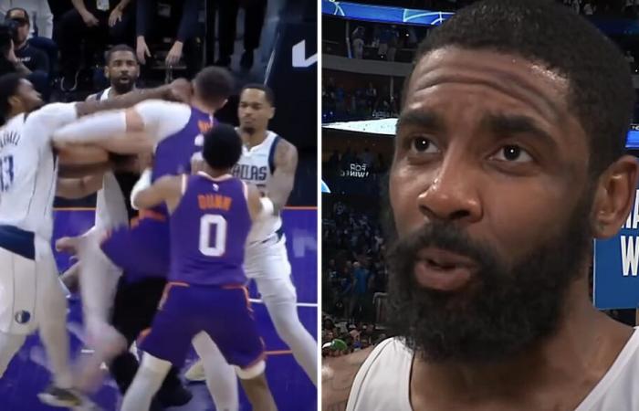 After the Mavs’ viral brawl, Kyrie Irving’s unfiltered reaction: “I’m going to…