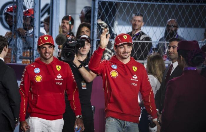 Charles Leclerc's nice words towards Carlos Sainz