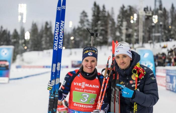 Biathlon. Julia Simon and Fabien Claude do not make the hat-trick at the World Team Challenge in Gelsenkirchen