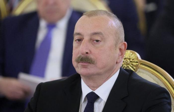 the Azerbaijani president accuses Moscow of wanting to hide the causes of the disaster