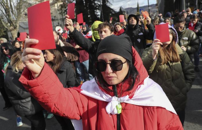 In Georgia, the president is inaugurated in the middle of a political crisis