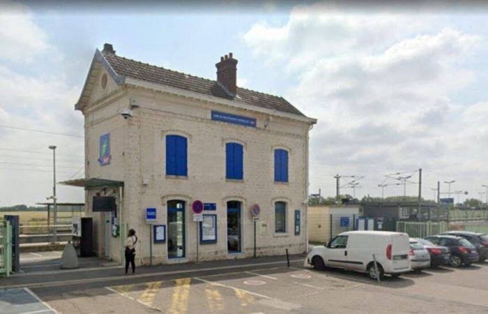 attempted suicide on line H of the Transilien