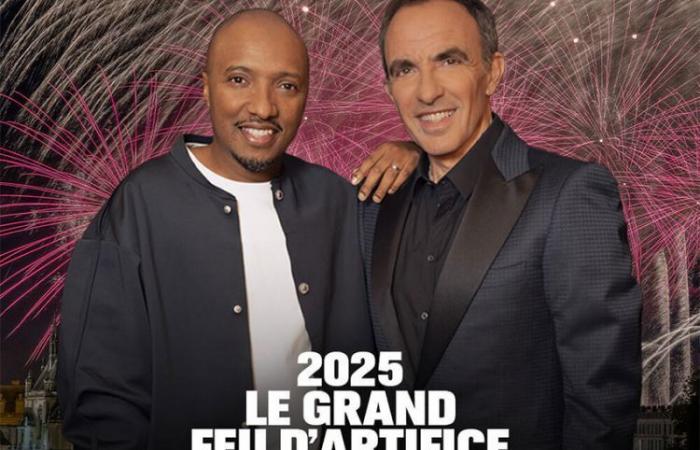 2025 The big fireworks display with Soprano & Nikos Aliagas at the Château de Chantilly Tuesday December 31 on TF1