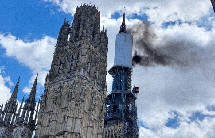 Fire at the cathedral, murder, cliff… What made the news in Rouen and Le Havre in July 2024