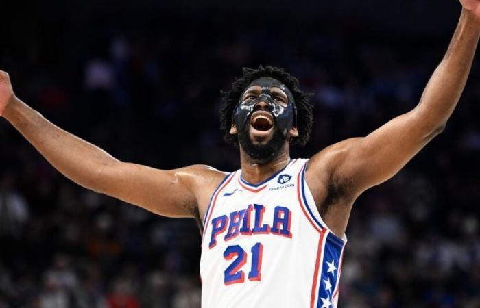 Joel Embiid and Tyrese Maxey total 64 points in hard-fought win over Utah Jazz