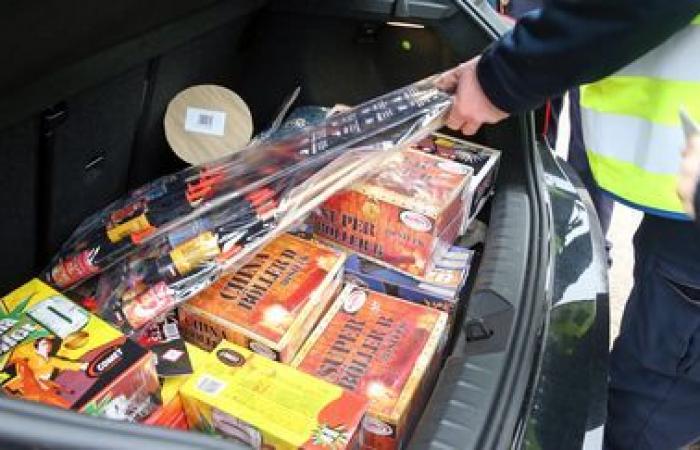 REPORTING. Before the New Year, police seize firecrackers and fireworks sold illegally in the Paris region