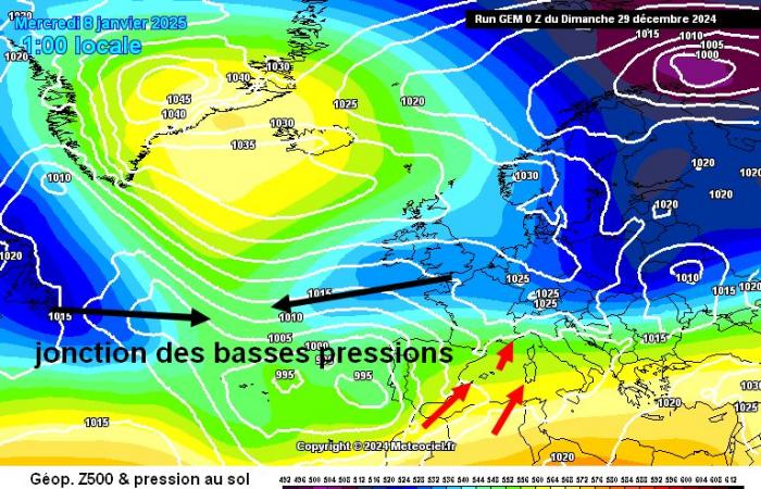 Is a cold snap expected for January 2025?