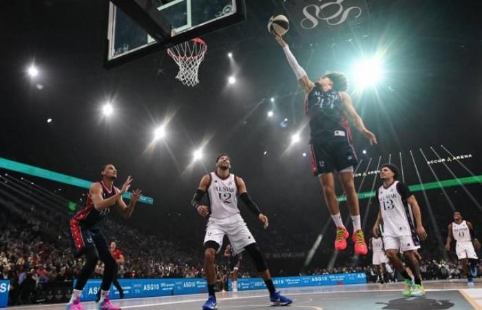 World Team wins against Team France after overtime (Basketball)