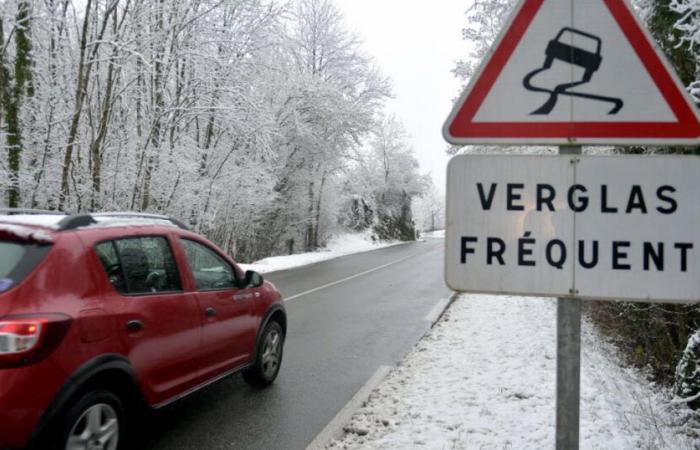 it's sliding on the roads of the Loire and Haute-Loire this Monday