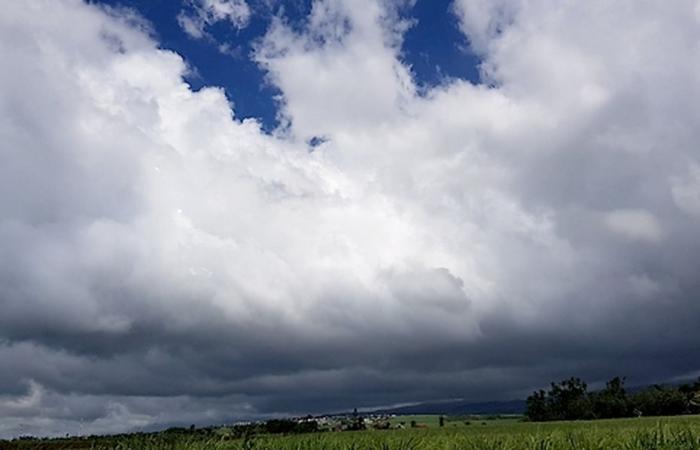 yellow alert, heavy rain and thunderstorms, from 11 a.m. to 7 p.m.