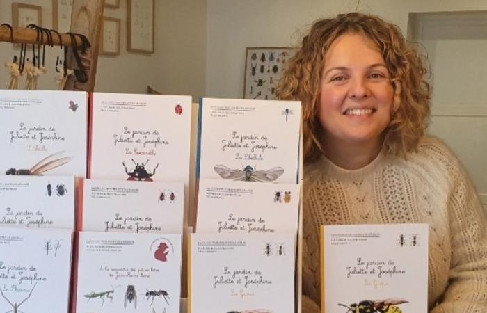 Writer in Villeneuve-lez-Avignon, Cécile Miraglio makes the wasp the queen of her new book