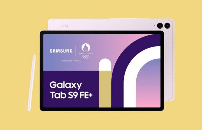 The Samsung Galaxy Tab S9 FE+ benefits from an attractive price on this site