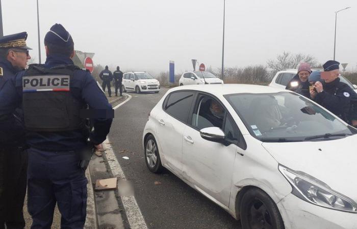 Tarn-et-Garonne: joint police and gendarmerie road checks as a happy new year