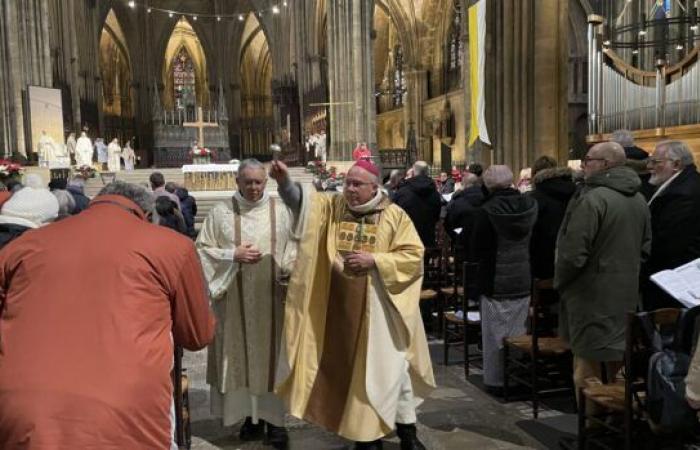 Mgr Philippe Ballot opens the jubilee of Hope in Moselle