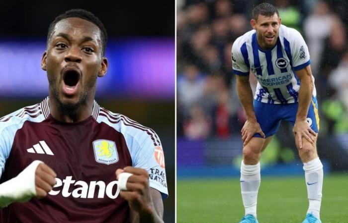 Aston Villa injury news against Brighton with 4 outs and 5 doubts